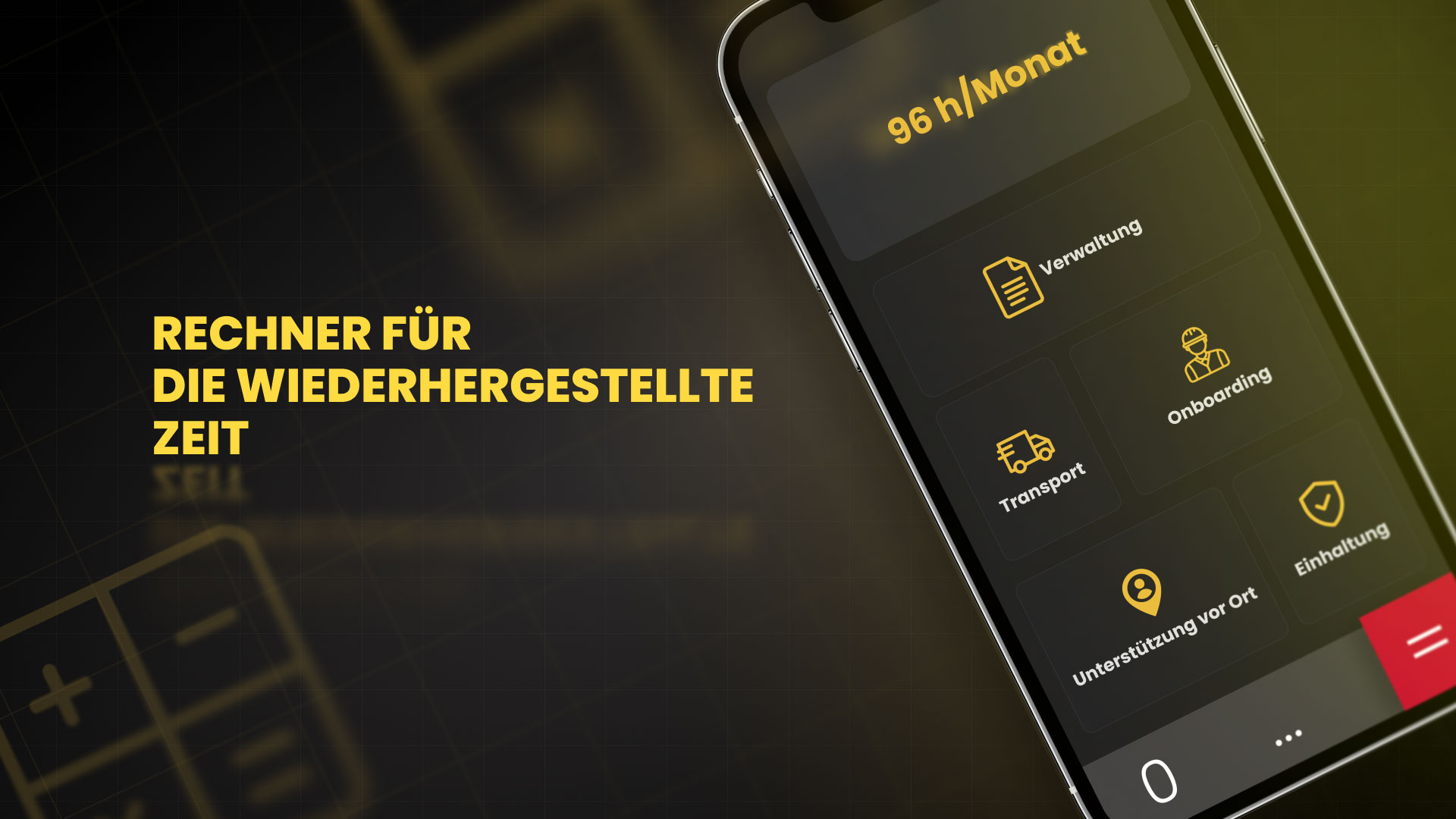 Rechner für die wiederhergestellte Zeit