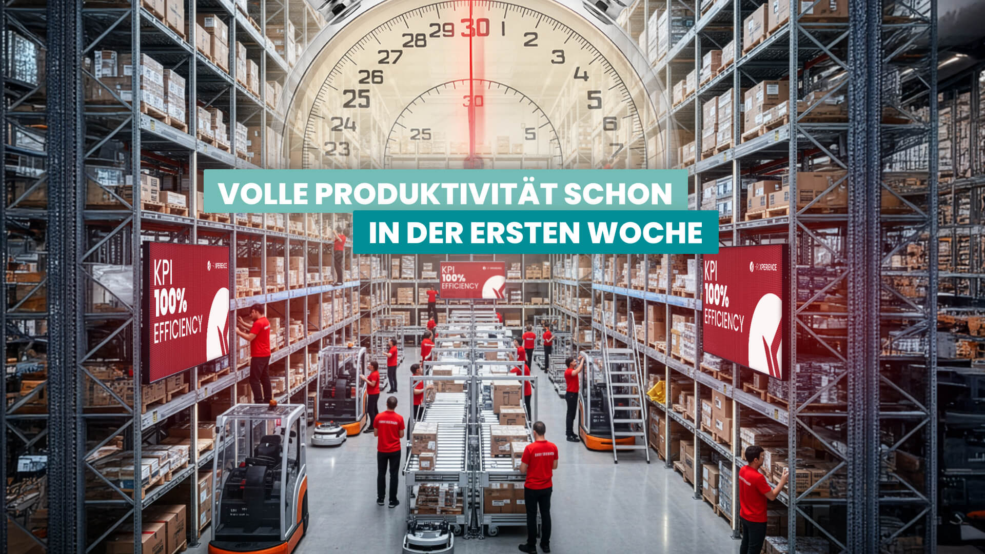 Effizienz und Arbeitsqualität von Zeitarbeitskräften in Lagerbetrieben