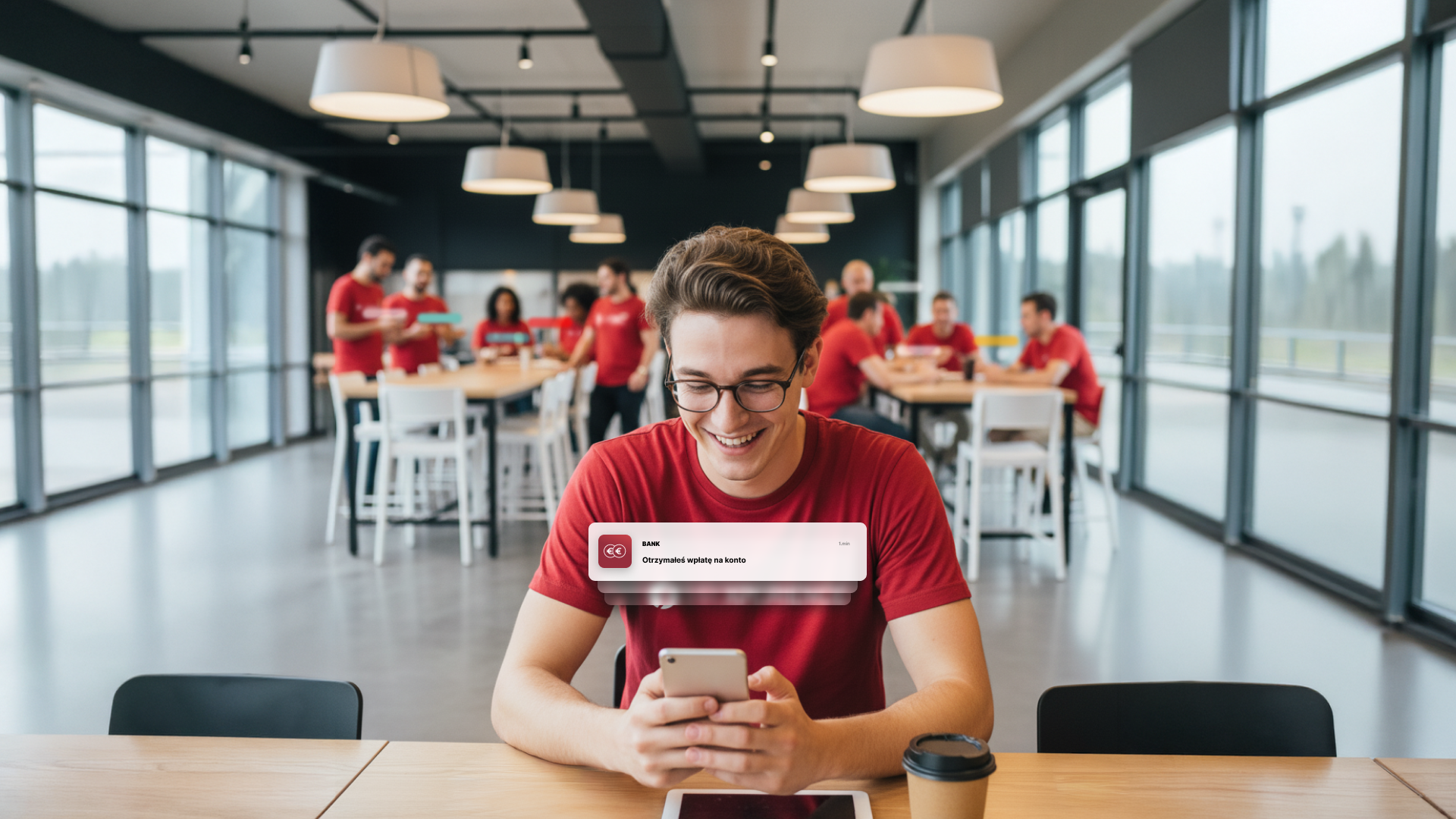 Pracownik magazynowy w Niemczech otrzymuje wypłatę netto na konto po odliczeniu składek i podatków