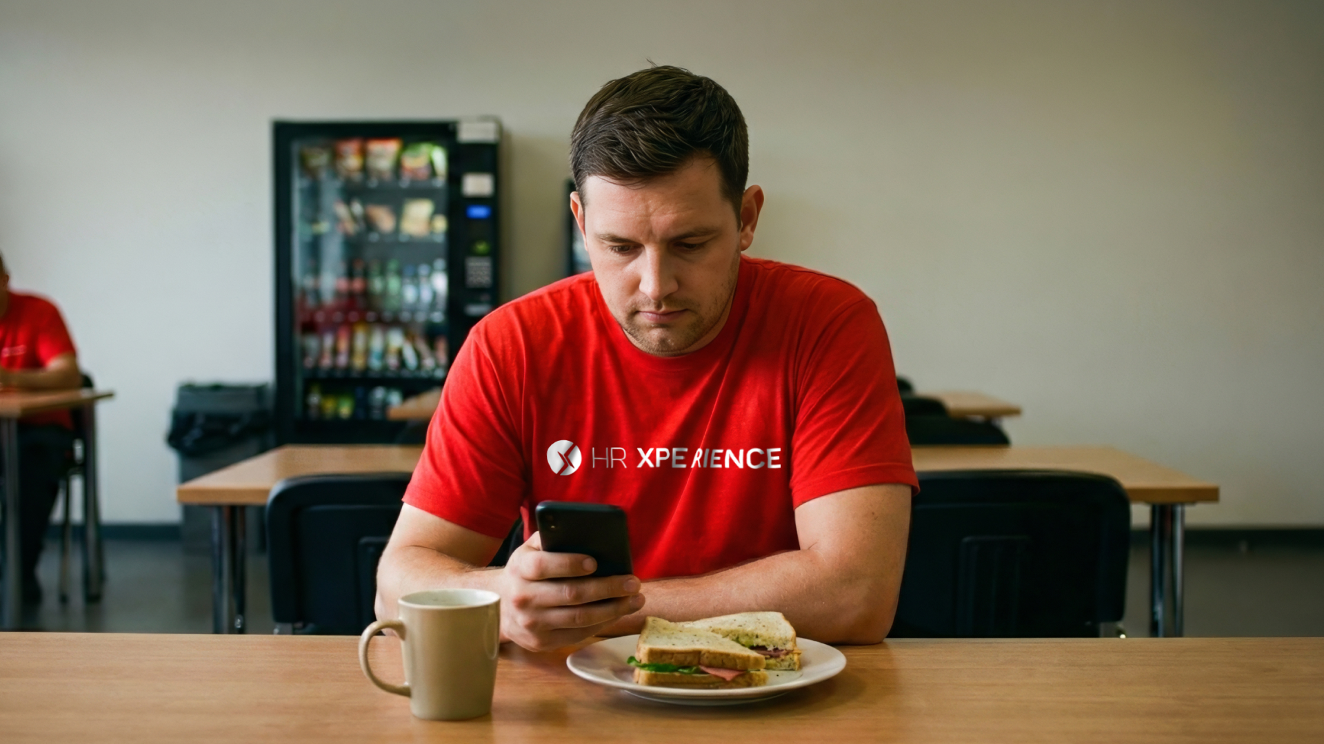 Jak założyć konto bankowe w Niemczech? Poradnik dla kandydata do pracy 3 Pracownik magazynu w Niemczech sprawdza na telefonie wpływ wynagrodzenia netto – różnica między pensją brutto a kwotą trafiającą na konto bankowe