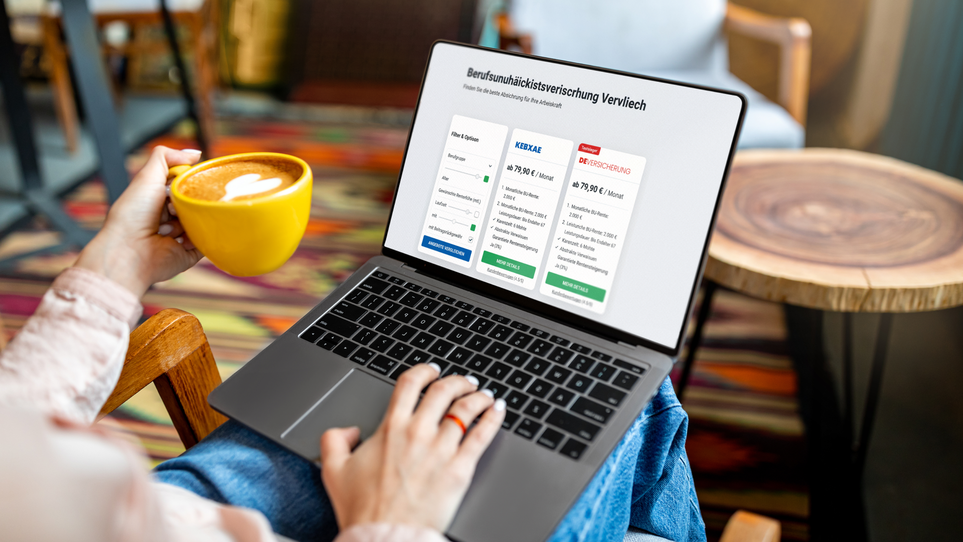 Ubezpieczenie na wypadek niezdolności do pracy w Niemczech – jak działa i dlaczego warto je mieć, pracując w Niemczech 3 Pracownik tymczasowy w Niemczech porównuje oferty ubezpieczeń od niezdolności do pracy w Niemczech online i wybiera najlepszą polisę