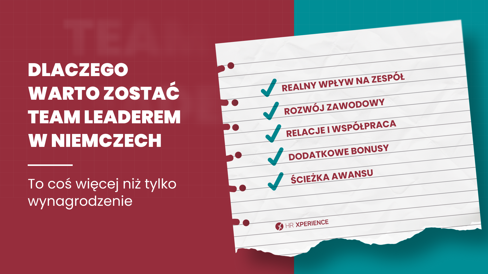 Team Leader w pracy tymczasowej w Niemczech – kto to jest i jak wygląda ta praca? 3 Dlaczego warto zostać Team Leaderem w Niemczech – rozwój, stabilność i realny wpływ na zespół