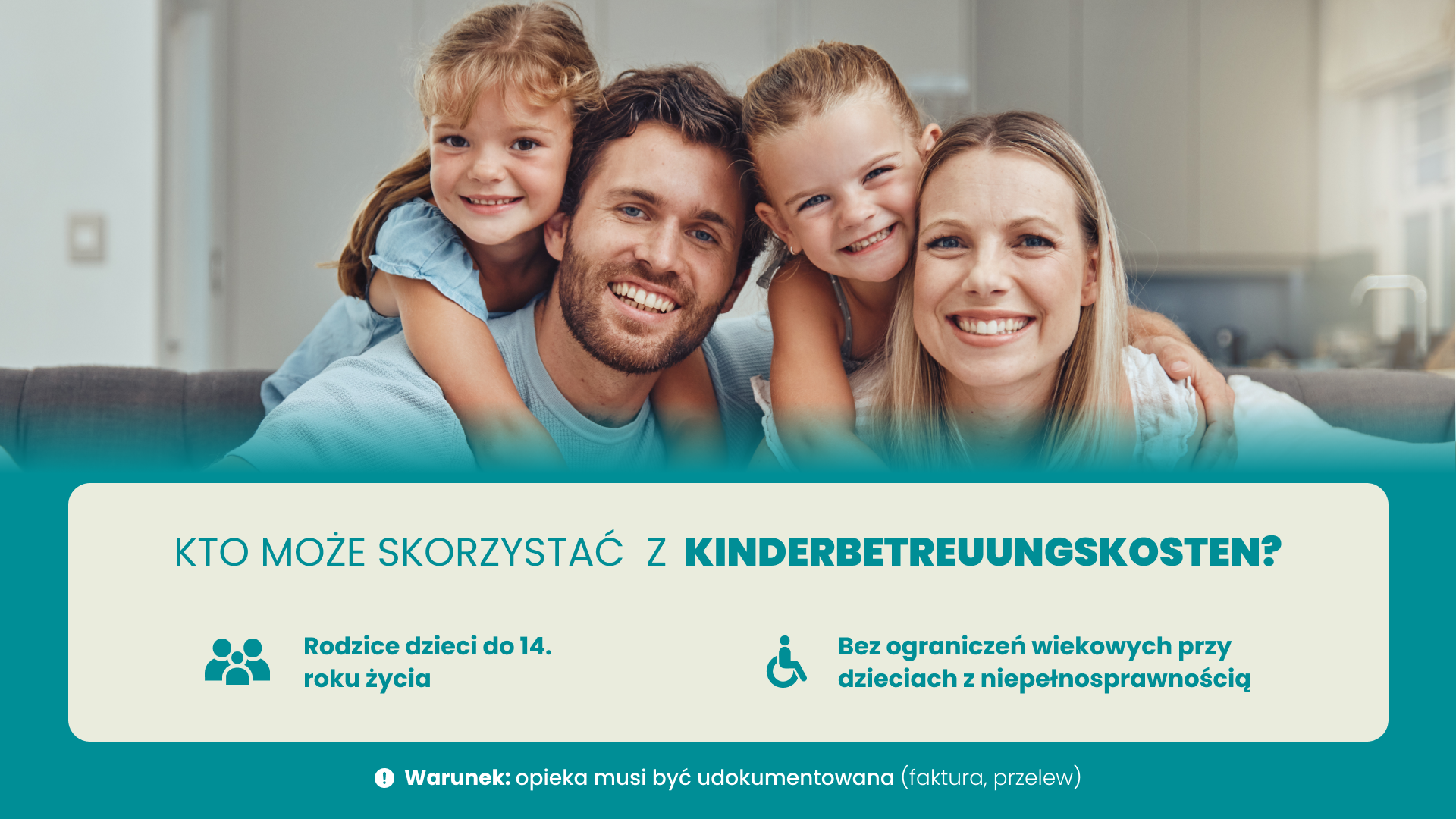 Warunki odliczenia Kinderbetreuungskosten dla rodziców pracujących w Niemczech
